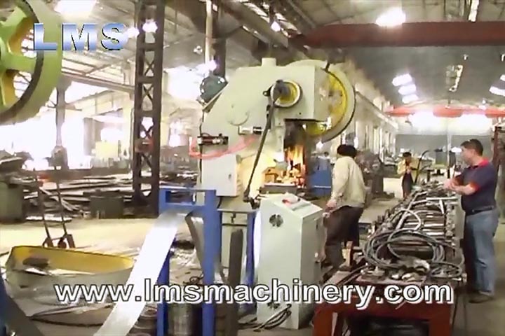 LMS Rolling Shutter System Roll Forming Production Line - Micro-perforation Line